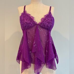 Victoria's Secret Purple Chemise